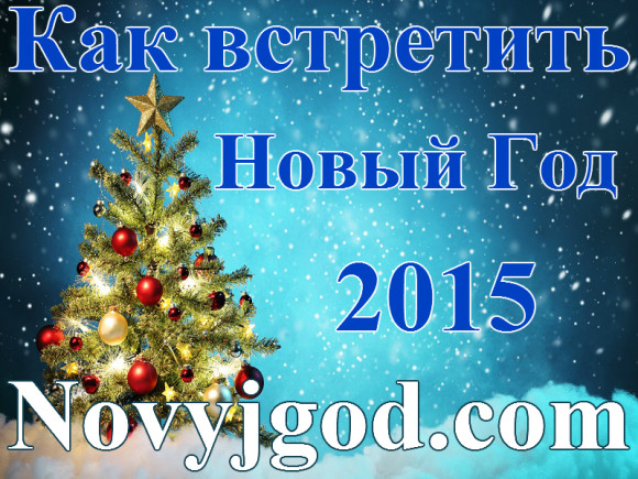 Как встретить новый год 2015