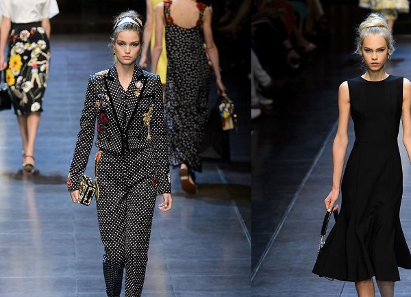 Черные платья Dolce & Gabbana